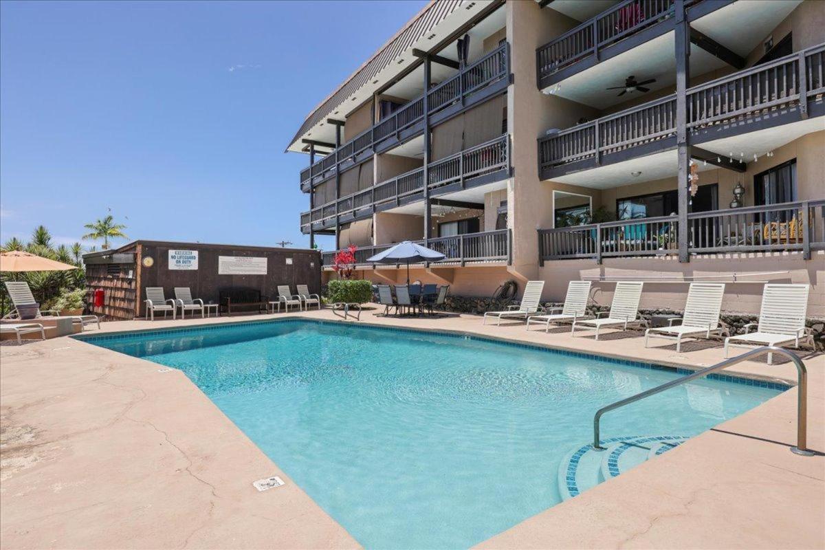 Kona Westwind 1 New! Quiet Ocean-View 1St Floor | Patio | Pool Villa Kailua-Kona Bagian luar foto