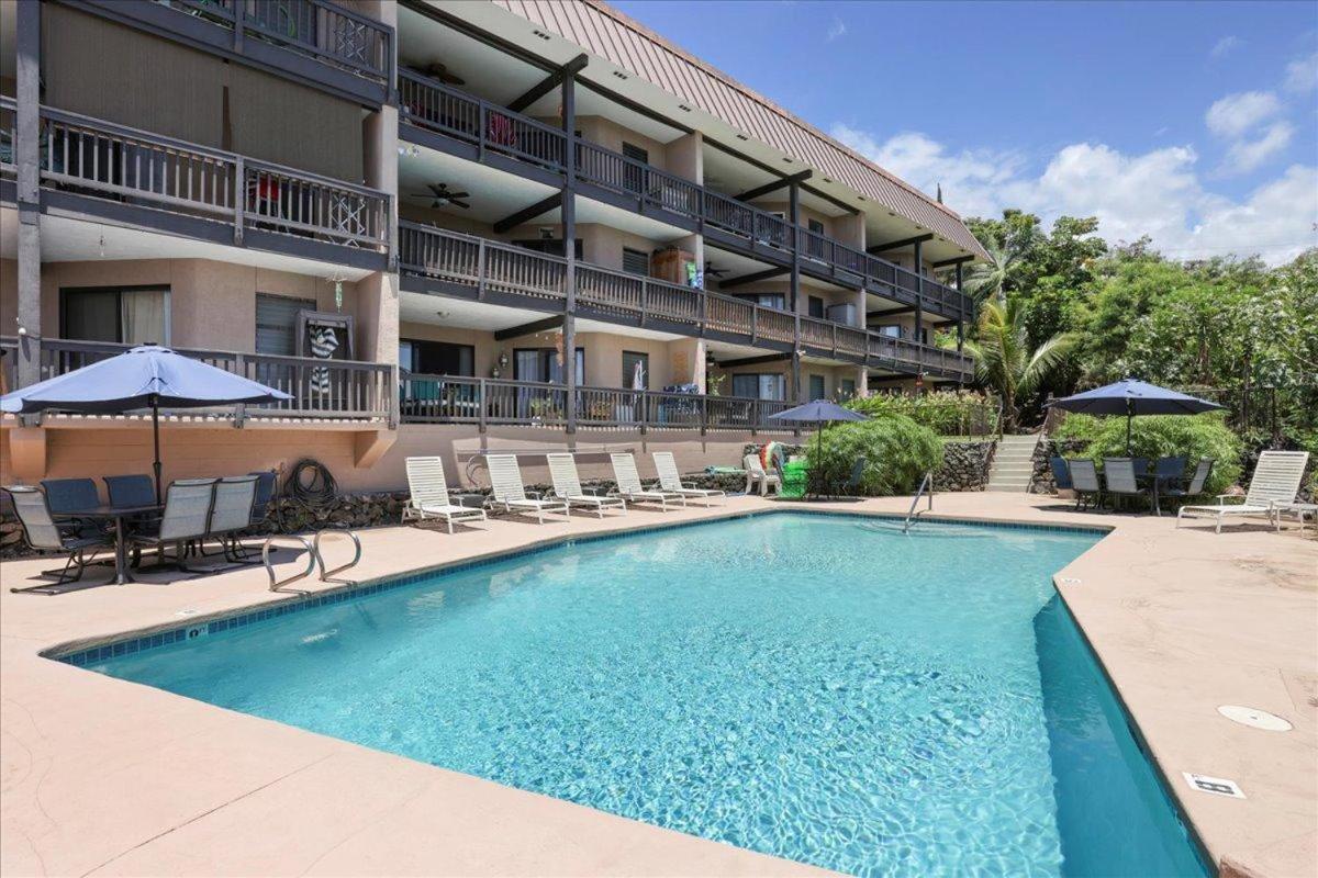 Kona Westwind 1 New! Quiet Ocean-View 1St Floor | Patio | Pool Villa Kailua-Kona Bagian luar foto